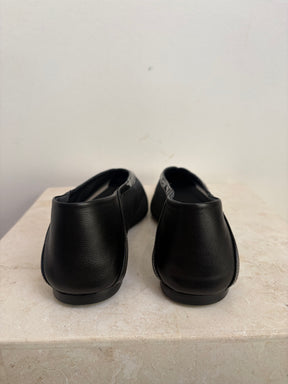 Anine Bing Black Mesh Pointed Flats, 37