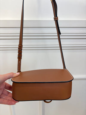 JW Anderson Leather Crossbody Bag Peacan Brown