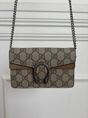 Gucci Dionysus Super Mini Chain Shoulder Crossbody Bag