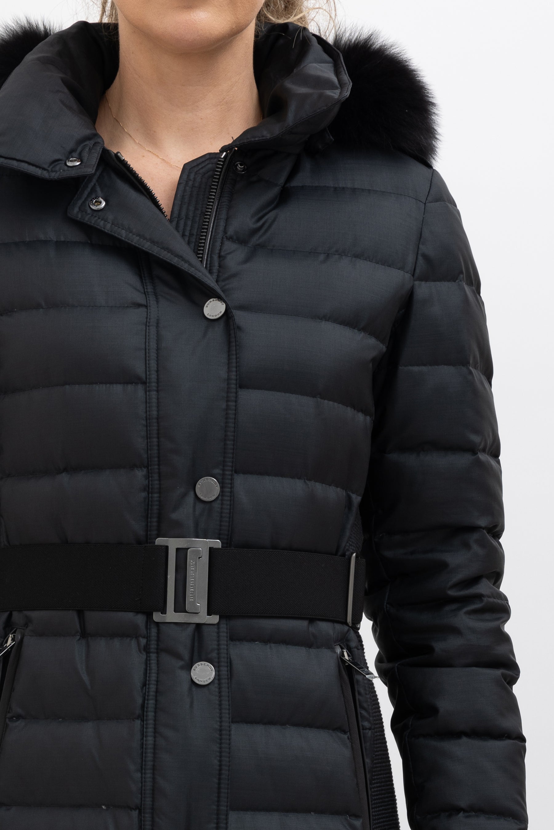 Belted Down Jacket