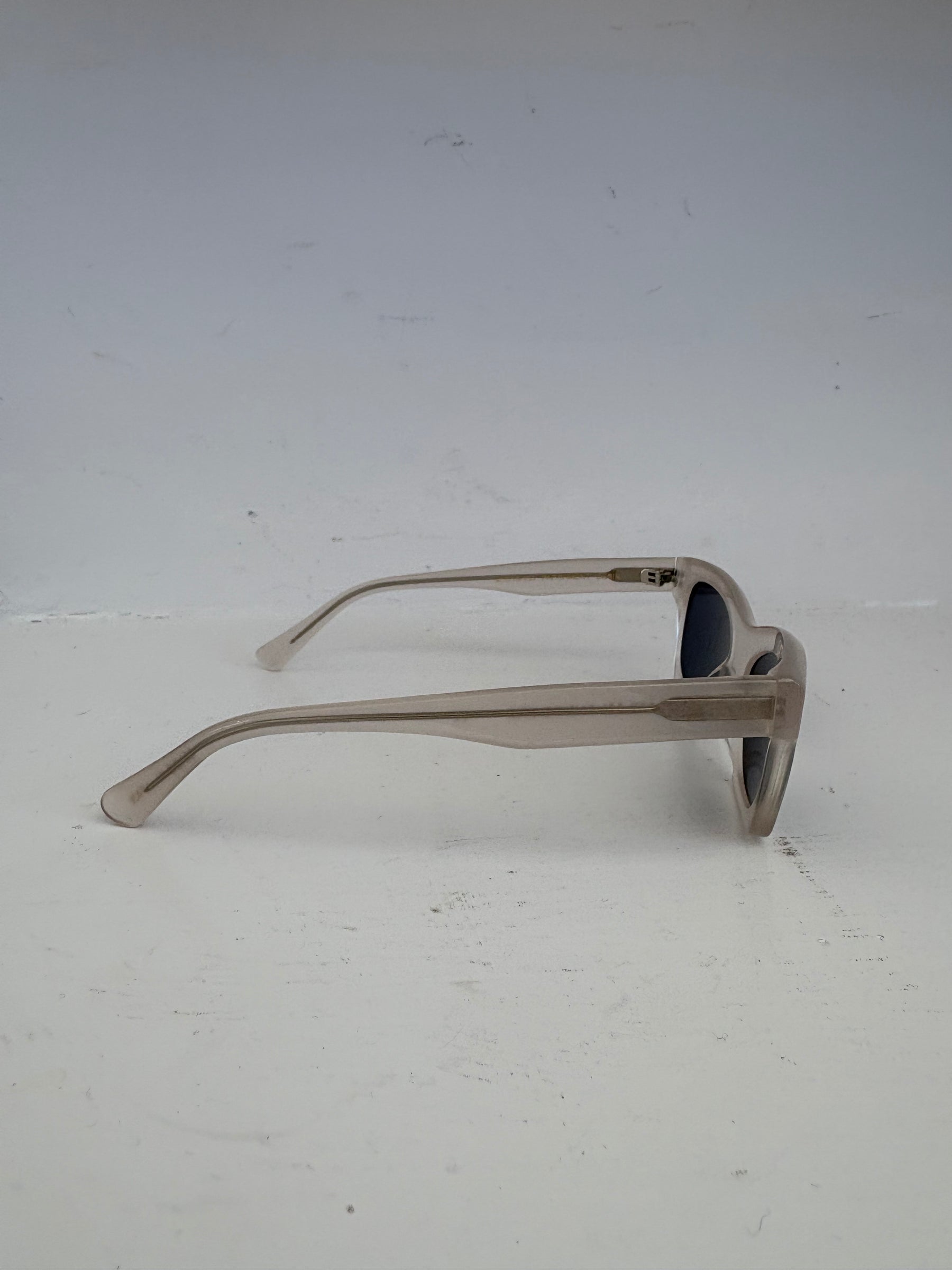 Scanlan Theodore Milky White Cat Eye Sunglasses