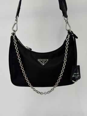 Prada Black Re-Edition 2005 Re-Nylon bag