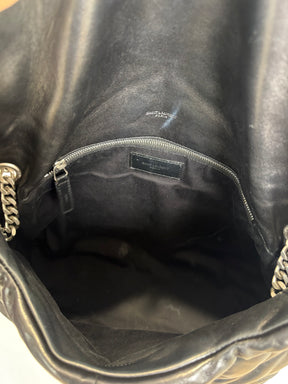 Saint Laurent Lou Puffer In Lambskin Medium