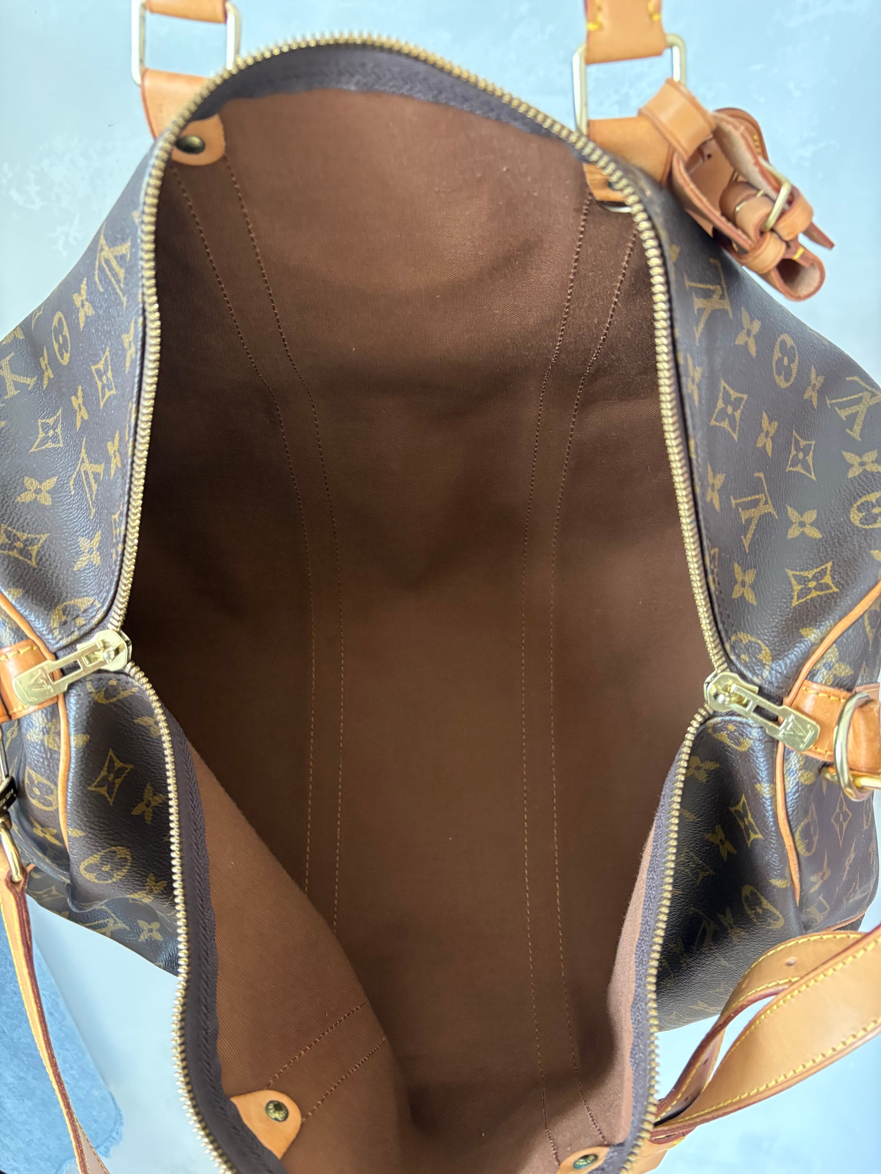 Louis Vuitton Canvas Monogram Keepall Bandouliere 50