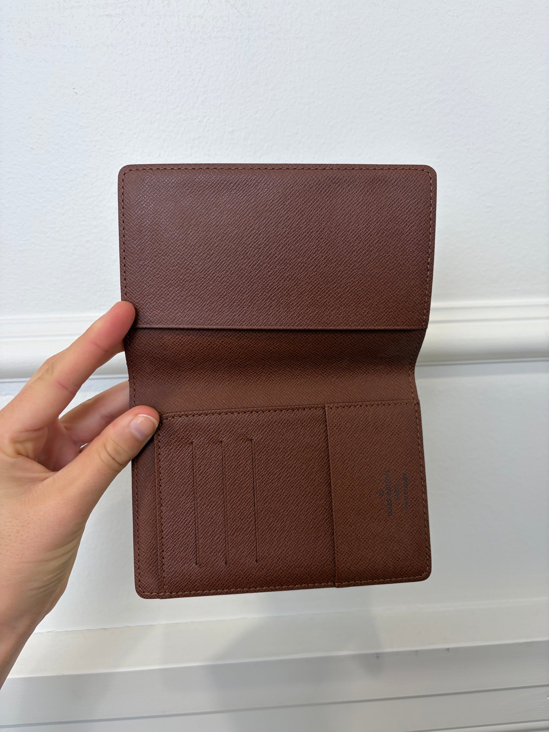 Louis Vuitton Canvas Monogram Passport Cover