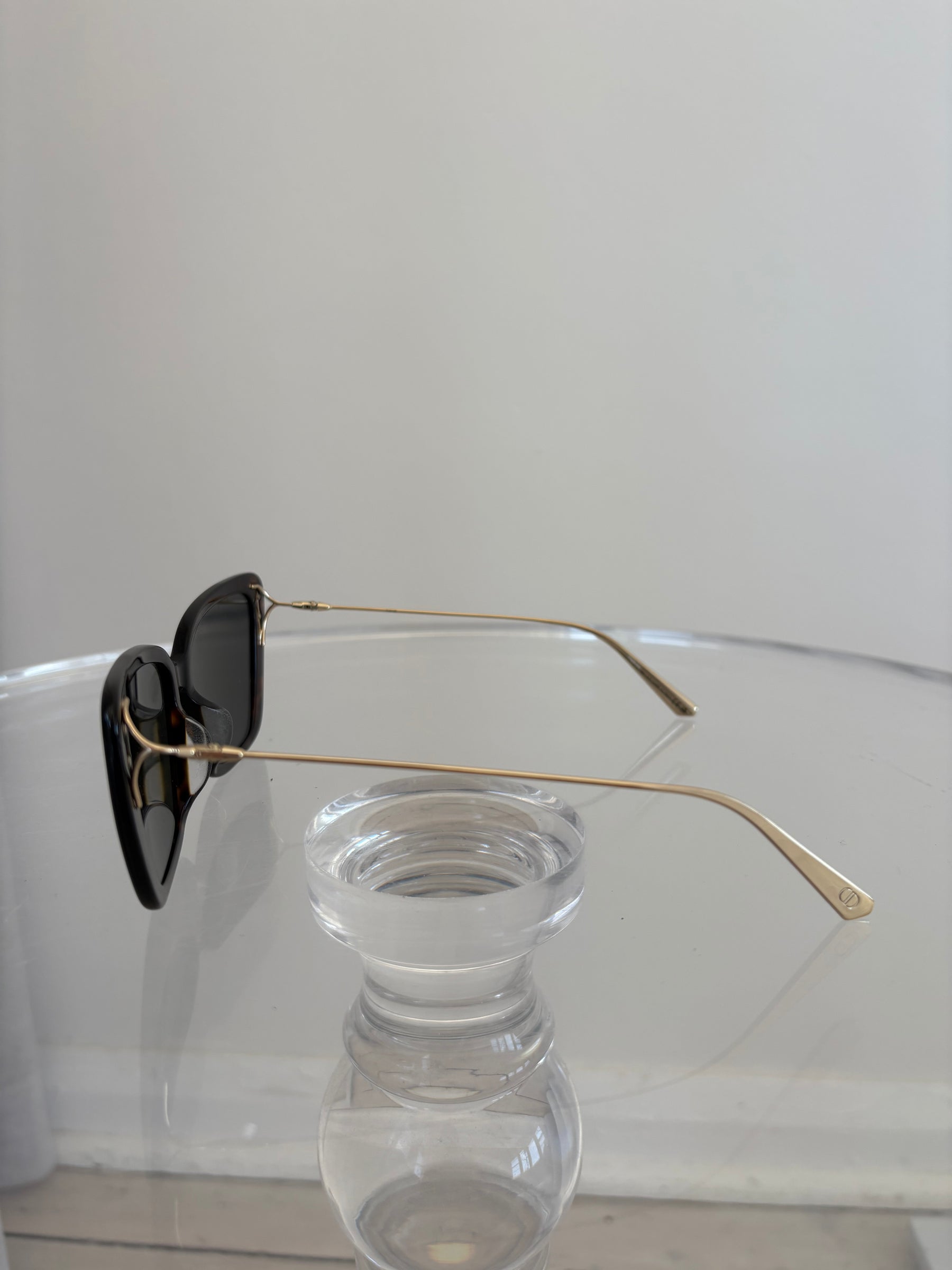 Dior Tortoiseshell Cat Eye Sunglasses