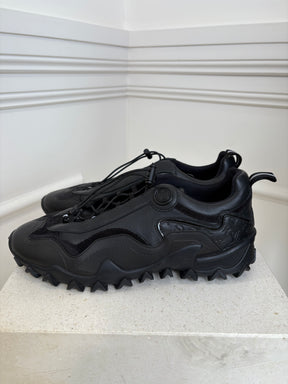 Louis Vuitton Black Leather Rush Sneakers, 40