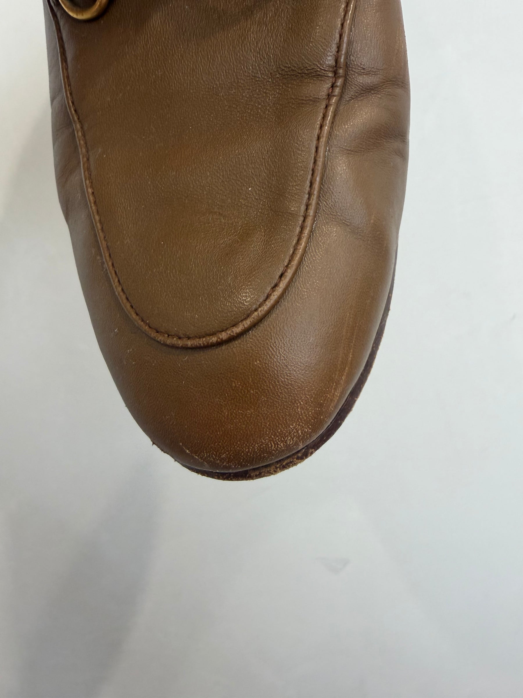 Gucci Horsebit Loafer Brown, 38.5