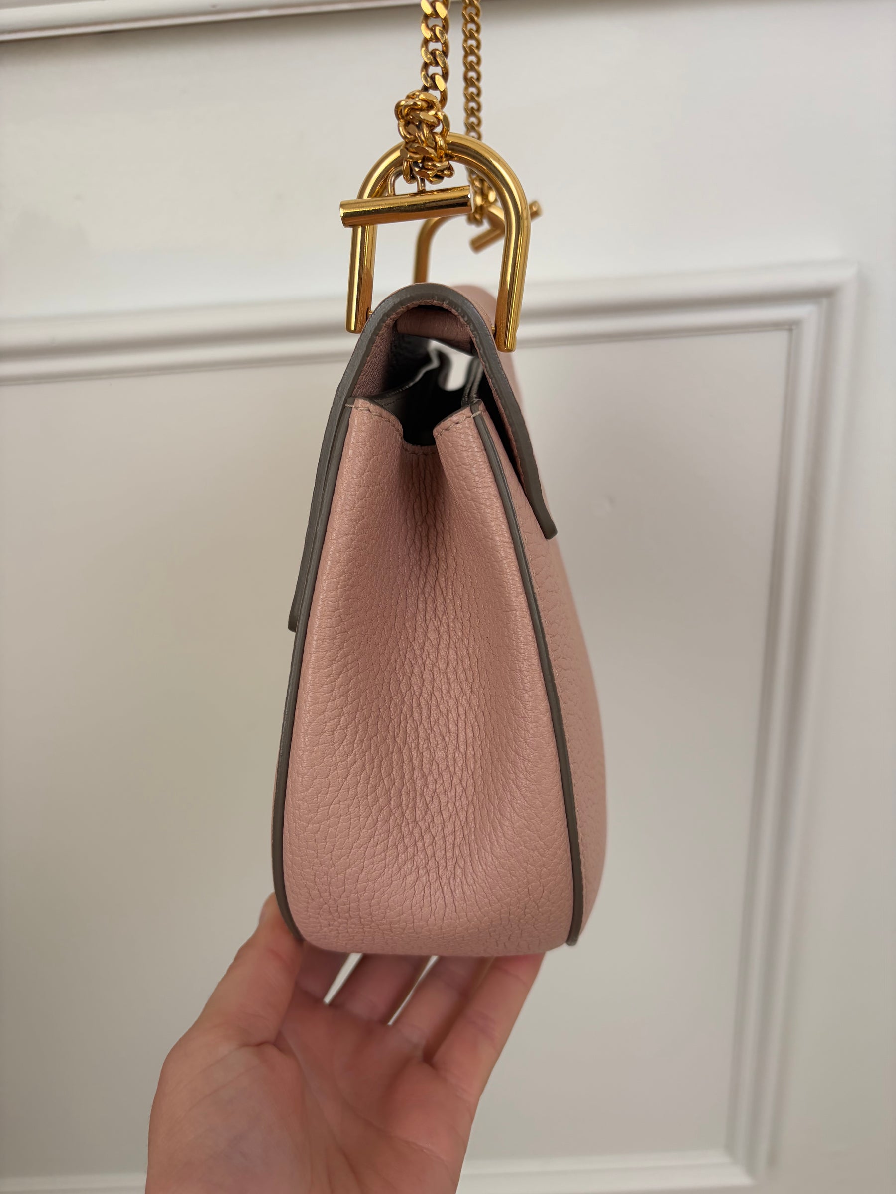 Chloé Drew Bag Dust Pink Small