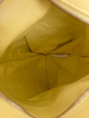 Bottega Venetta Yellow Leather Mini Twist Bag