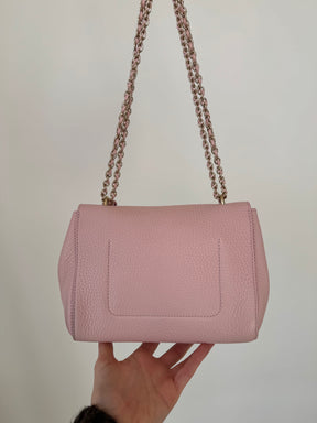 Mulberry Ballet Pink Soft Grained Leather Small Lily Bag