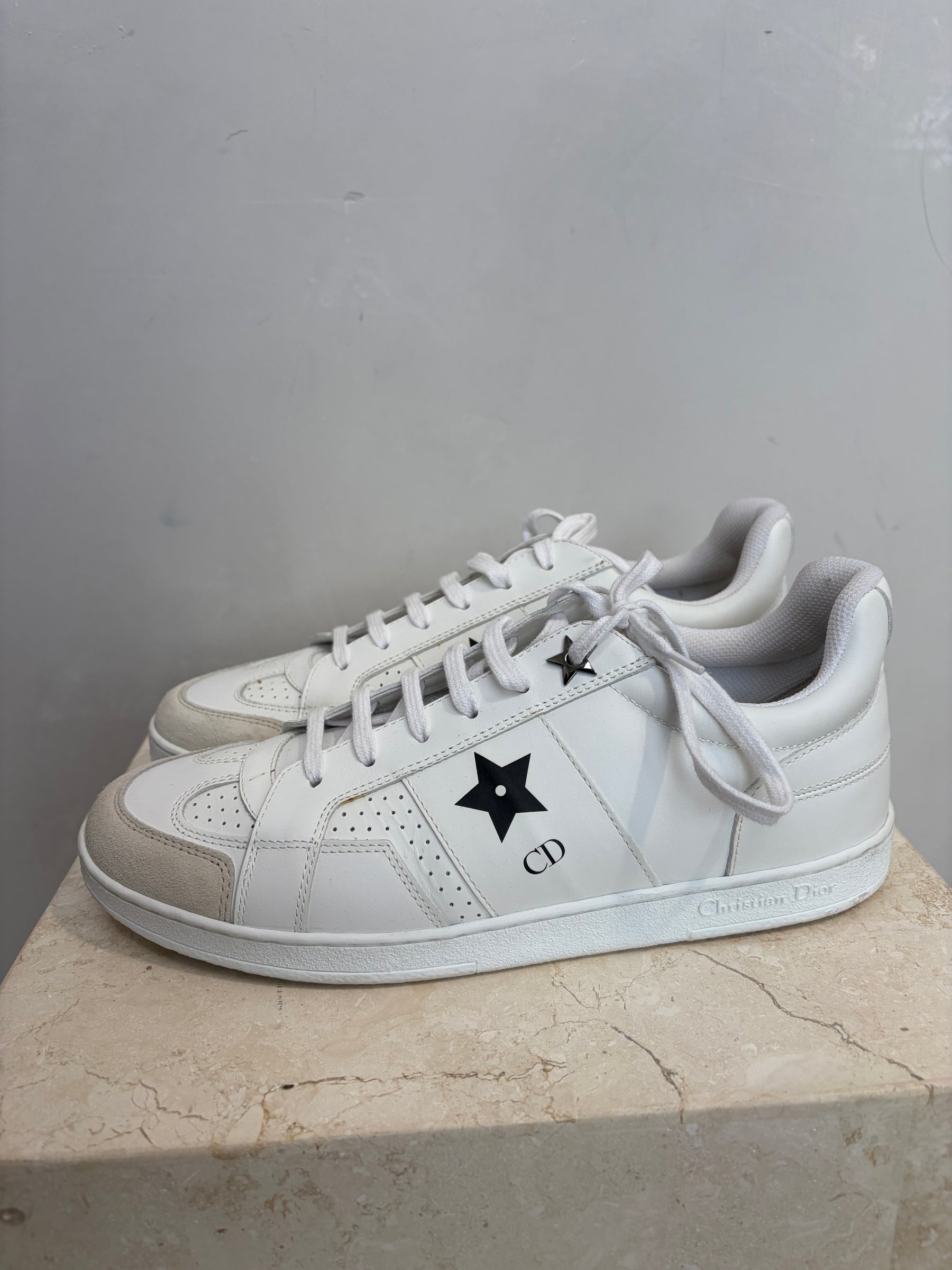 Dior White Star Sneaker, 38
