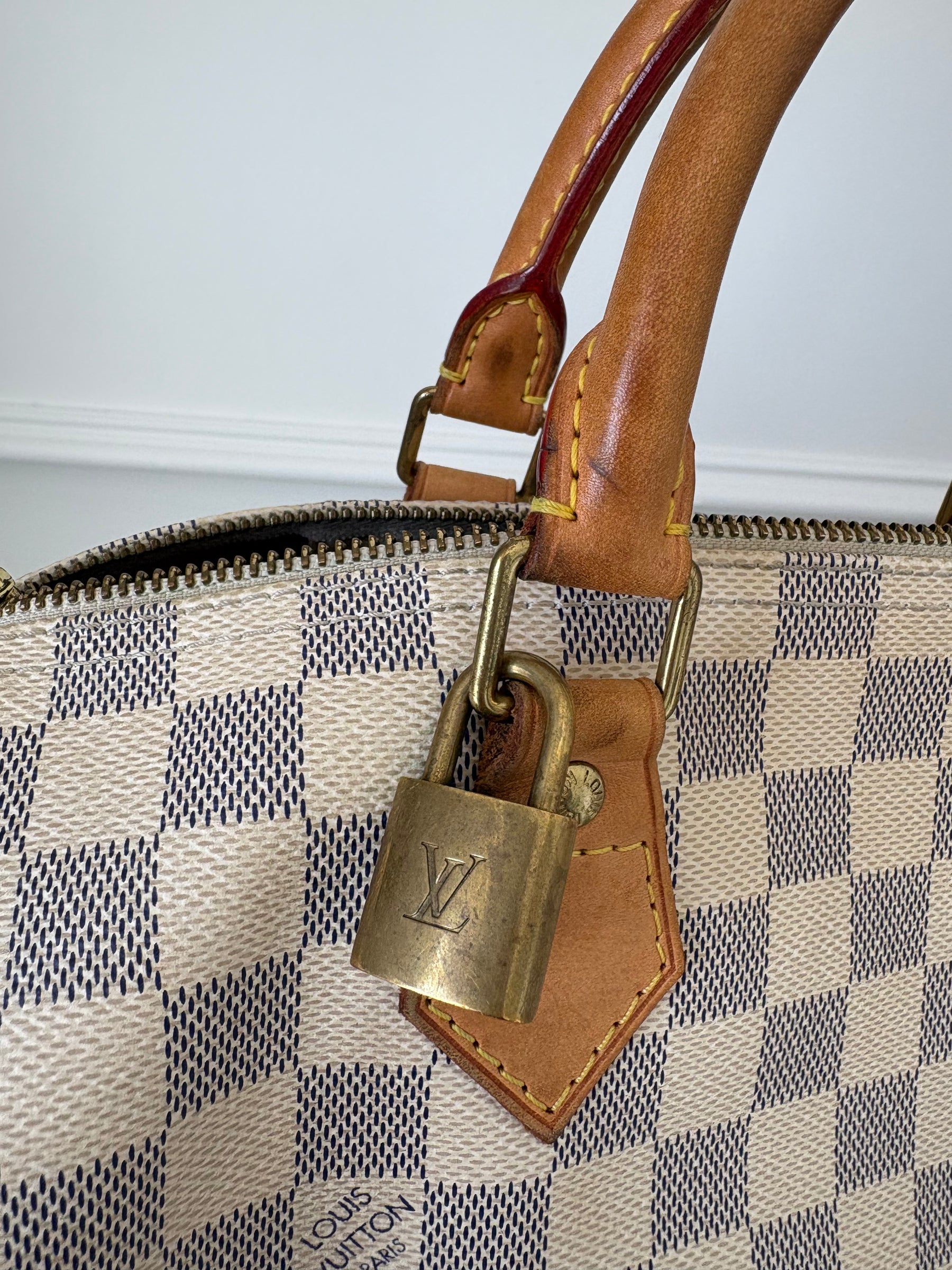 Louis Vuitton Damier Azure Speedy 30