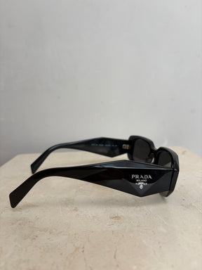 Prada Rectangle Sunglasses Black
