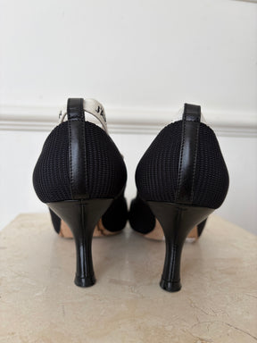 Dior Black Technical J'adior Pump, 38 D
