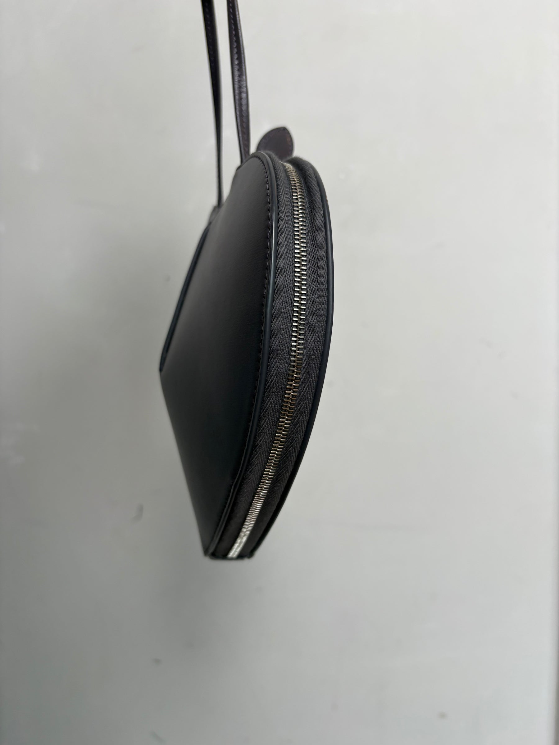 Alaïa Charcoal Leather Le Coeur Heart Bag