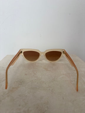 Scanlan Theodore Peach Cat Eye Sunglasses