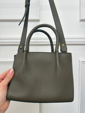 Rylan Dark Taupe Mini Tote Bag