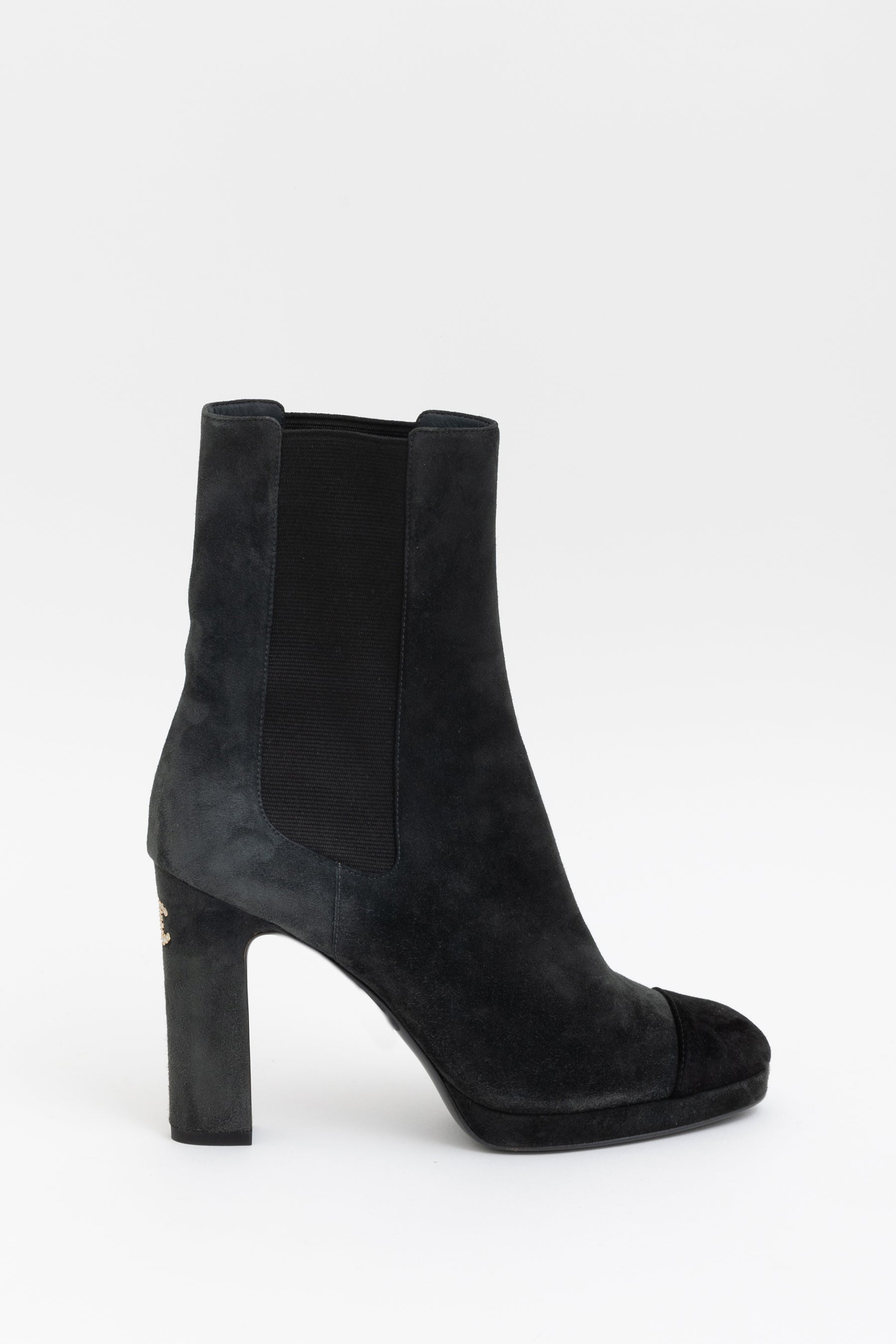 Suede Heeled Boots