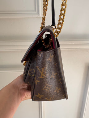 Louis Vuitton Canvas Monogram Passy Chain Shoulder Bag