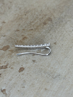 Allinka DASHA Medium Diamond Ear Cuff Single