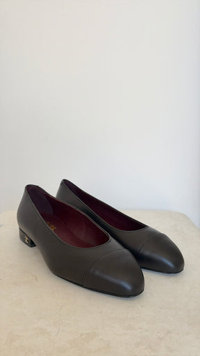 Chanel Uniform Ballet flats Black, 36C