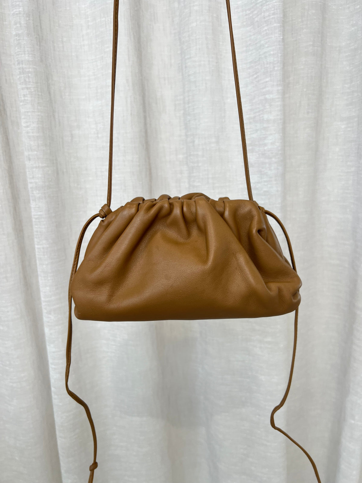 Bottega Veneta Caramel Mini Pouch