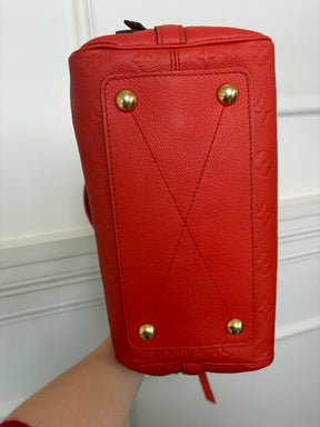 Louis Vuitton Terracotta Empreinte Leather Speedy 25