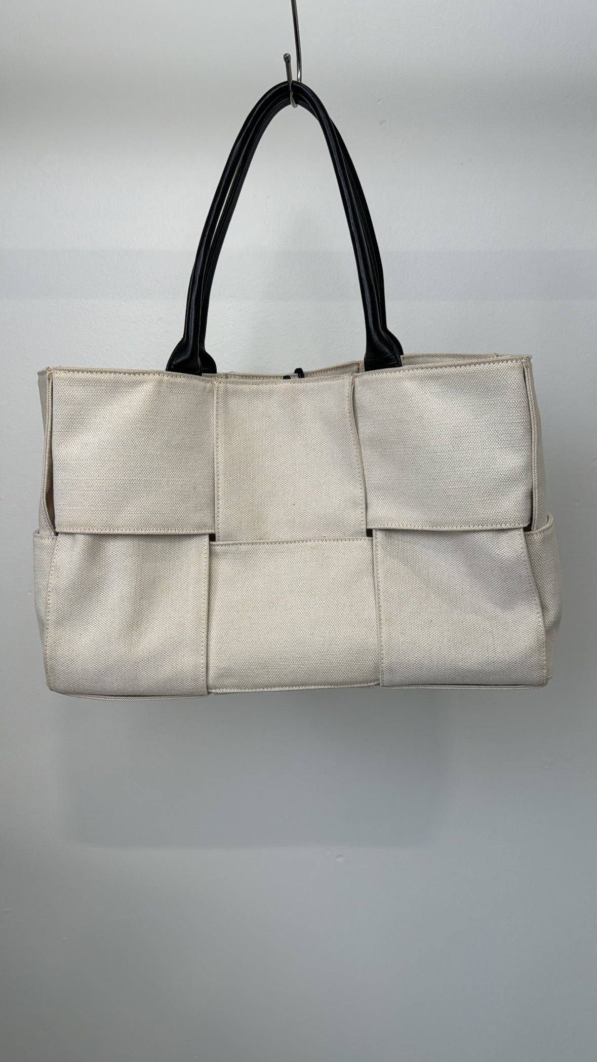 Bottega Veneta Arco Canvas Tote Bag