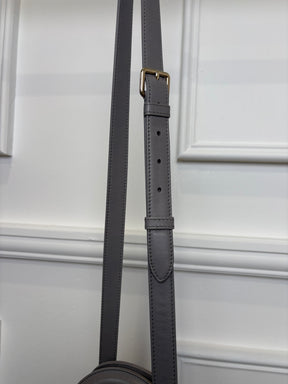 Dior Grey Cannage Quilted Medium Lady Dior