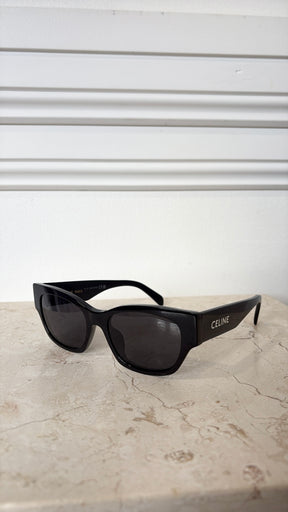 Celine Black Acetate Sunglasses