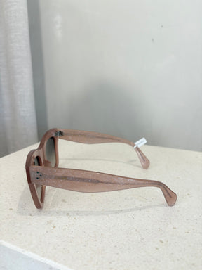 Celine Pink Glitter Sunglasses