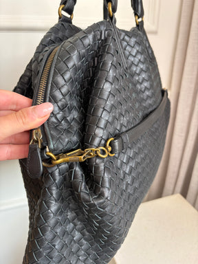 Bottega Veneta Intrecciato Large Zipped Tote