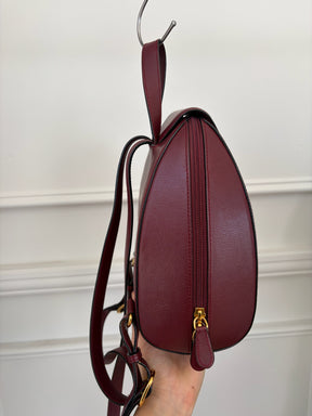 Cartier Burgundy Leather Muste De Cartier Backpack