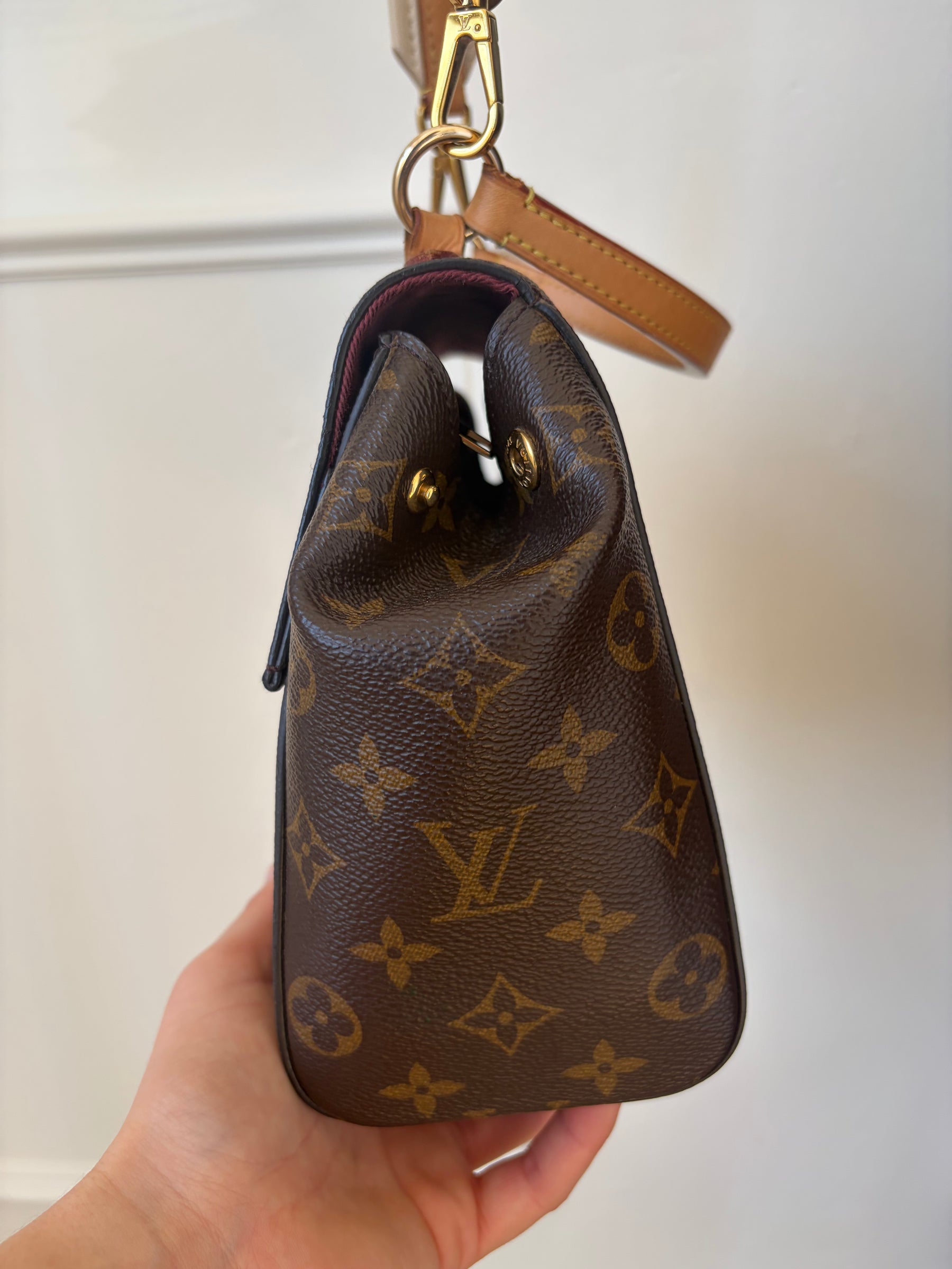 Louis Vuitton Canvas Monogram Cluny BB Bag