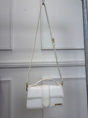 Jacquemus White Les Classiques 'The large Bambino' Bag