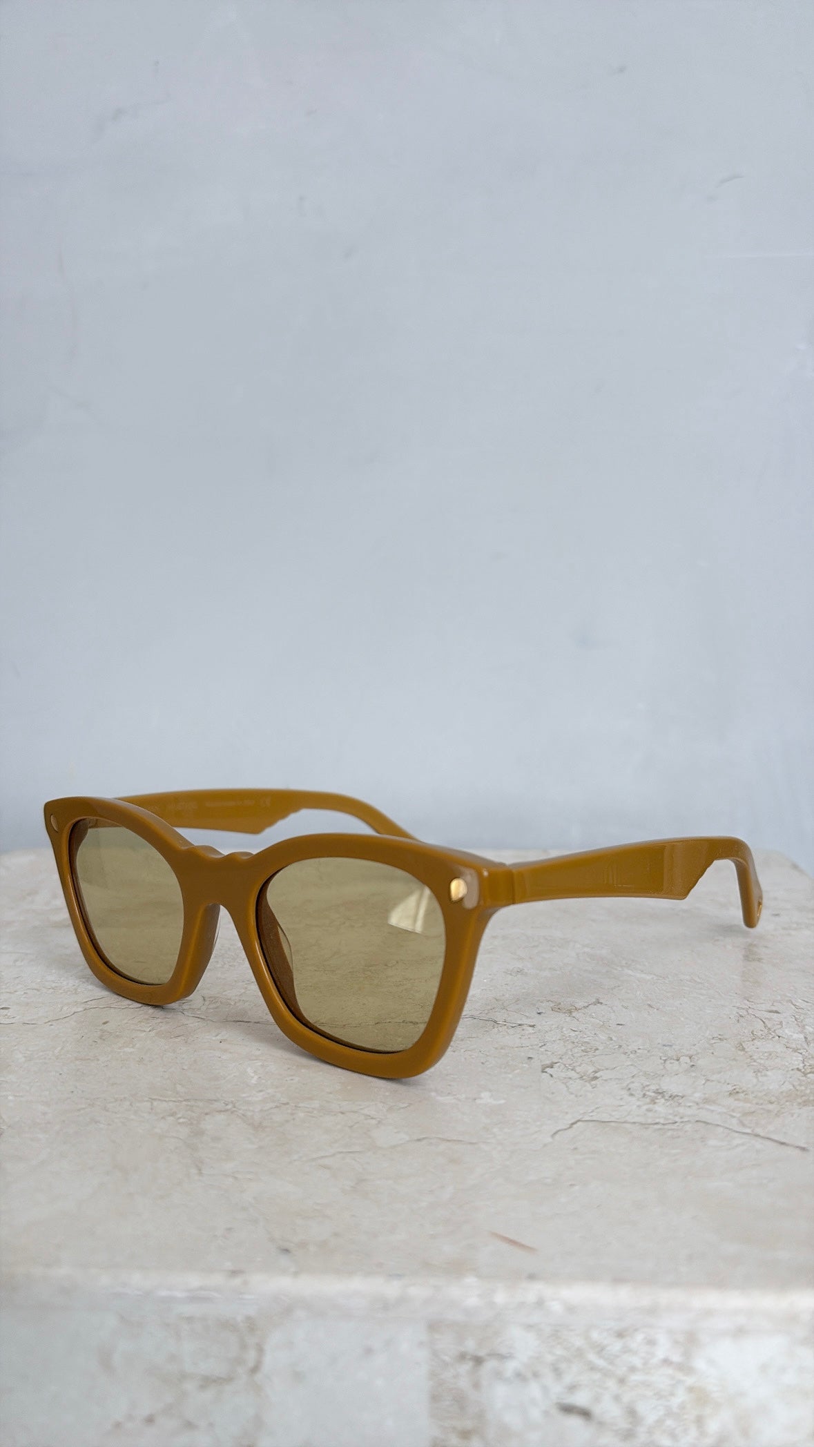 Lucy Folk Mustard Journeyman Sunglasses