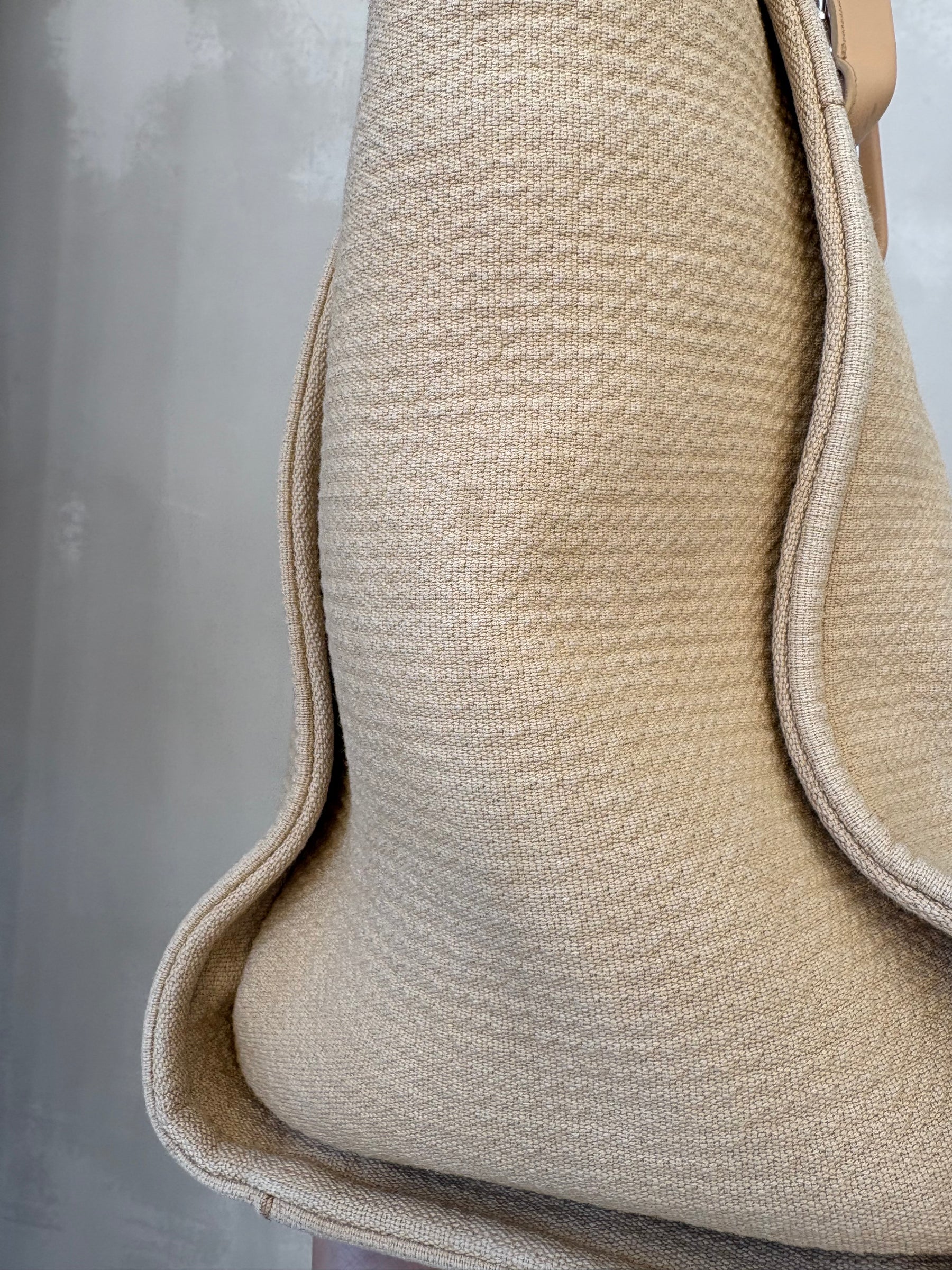 Chanel Beige Canvas Deauville Tote