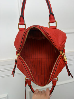 Louis Vuitton Terracotta Empreinte Leather Speedy 25