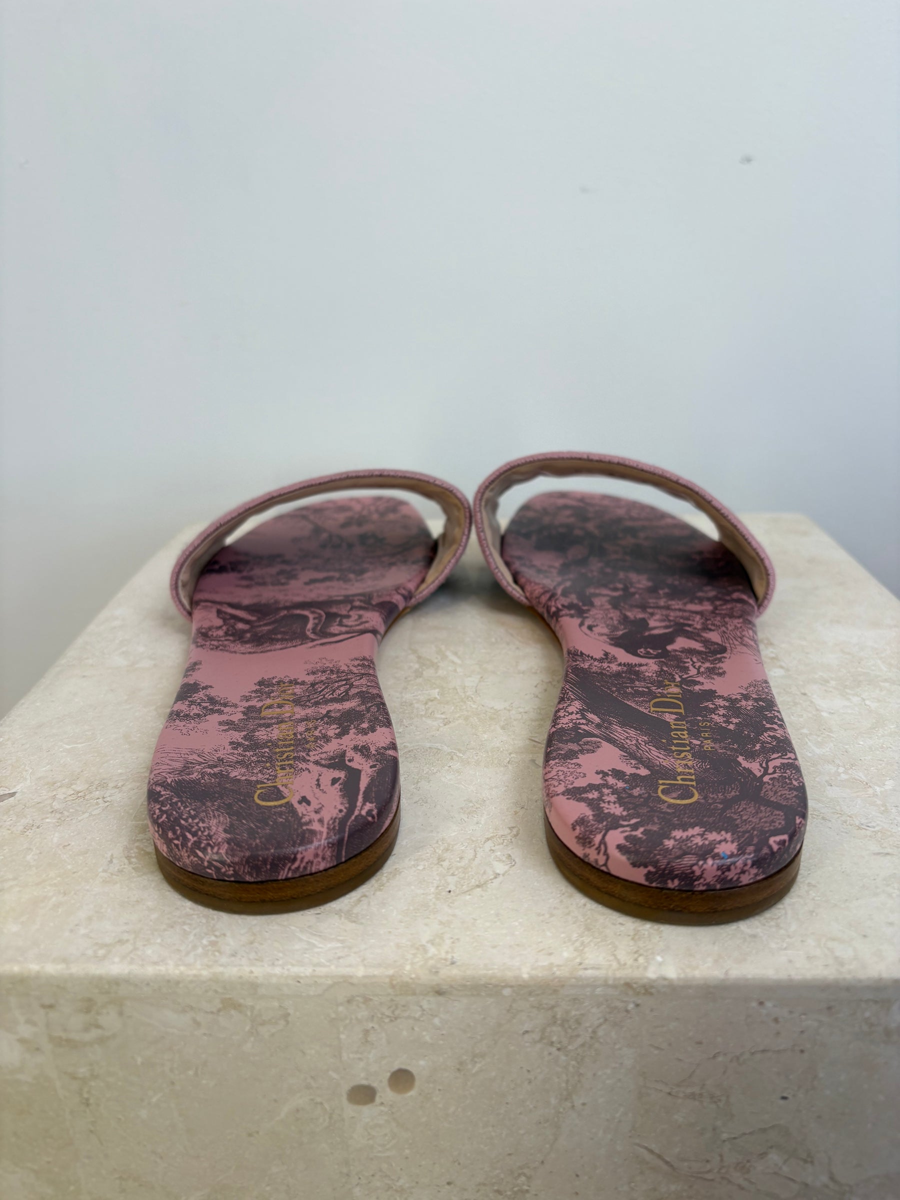 Dior Dway Slide Pink Grey, 40.5
