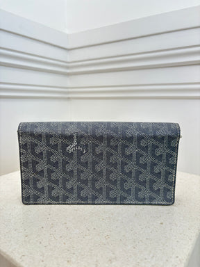 Goyard Charcoal Long Wallet