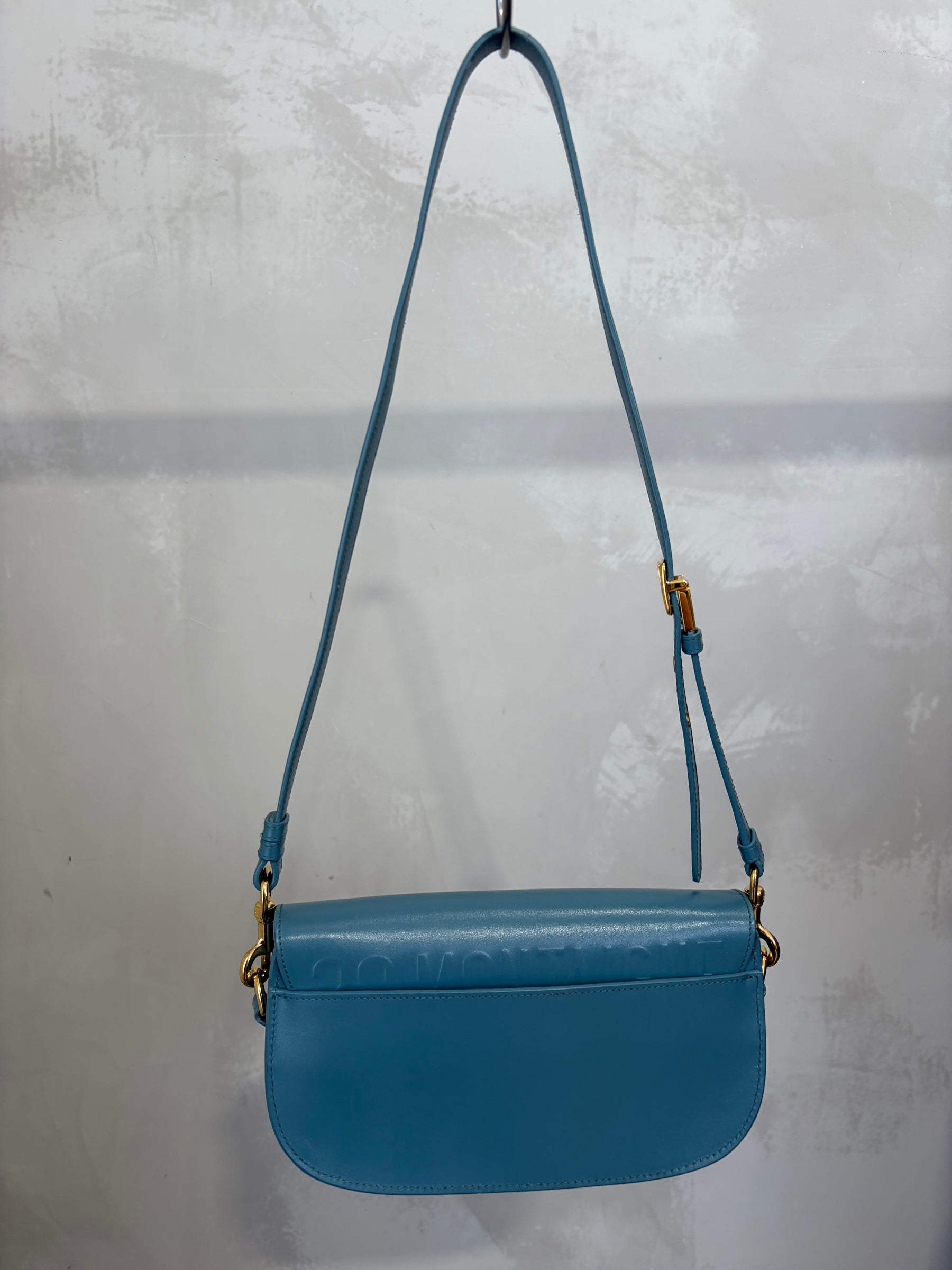 Dior Powder Blue Bobby East West Bag