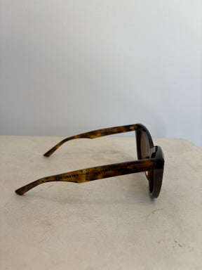 Balenciaga Cat Eye Brown Tortoise Shell Sunglasses