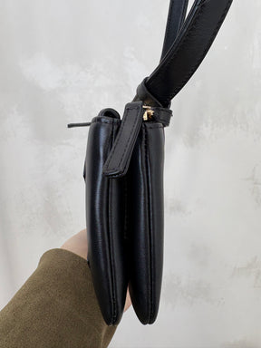 Chanel Lambskin Mania Waist Belt Bag Black