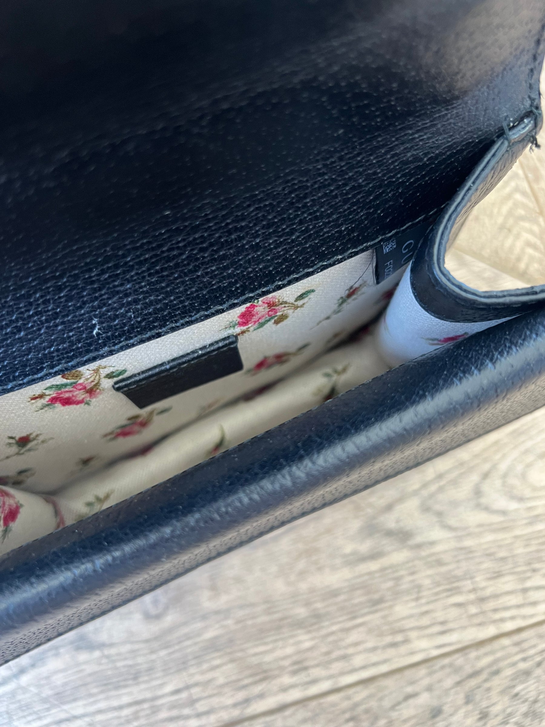 Gucci Mini Web Dionysus Shoulder Bag Black