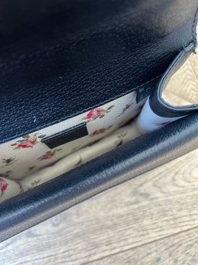 Gucci Mini Web Dionysus Shoulder Bag Black