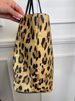 Givenchy Leopard Print Shopper Tote