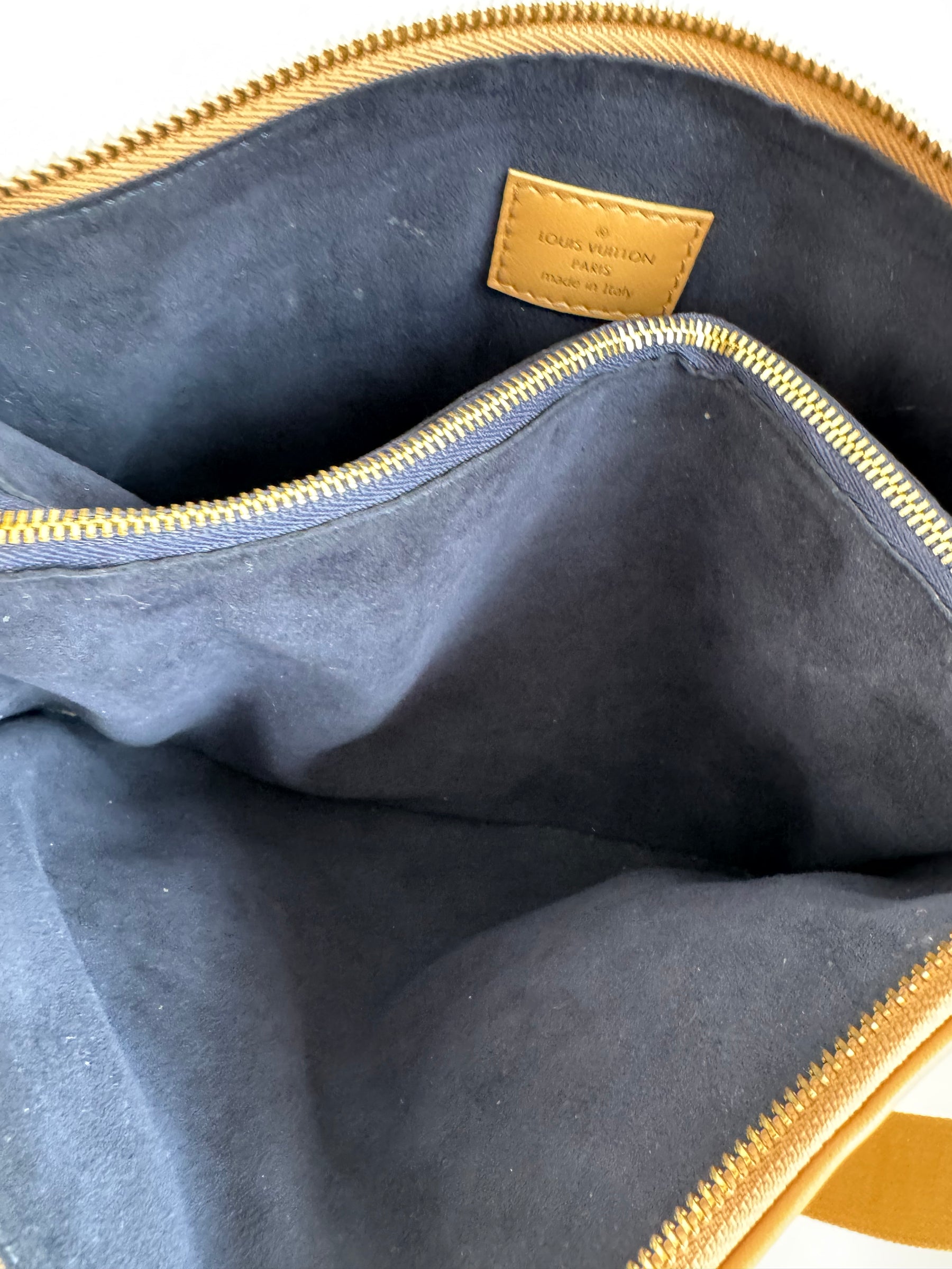 Louis Vuitton Camel Leather Coussin PM Bag