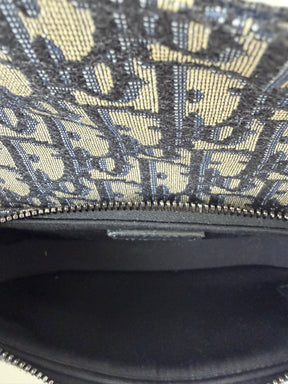 Dior Saddle Arm Pouch Oblique Jaquard