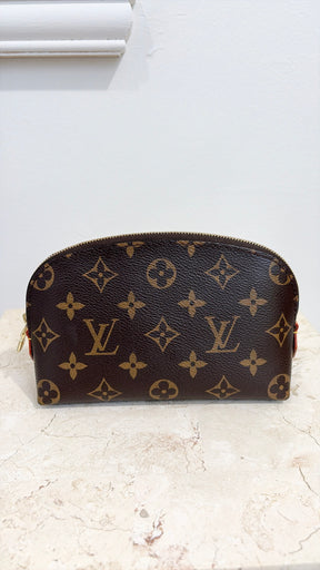 Louis Vuitton Canvas Monogram Cosmetic Pouch